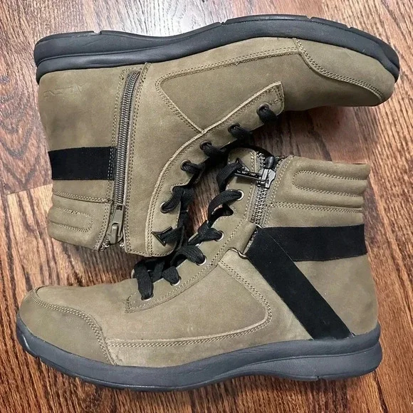 LGND Footwear The CALI Boot in Olive Green Size 10 - Picture 4 of 11